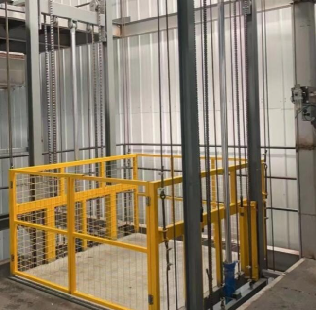 台江导轨式升降机一般加工周期